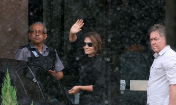 Bolsonaro recebe a ex-primeira-dama Michelle na PF