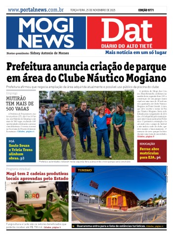 Edição Mogi News / Dat 25 de novembro de 2025