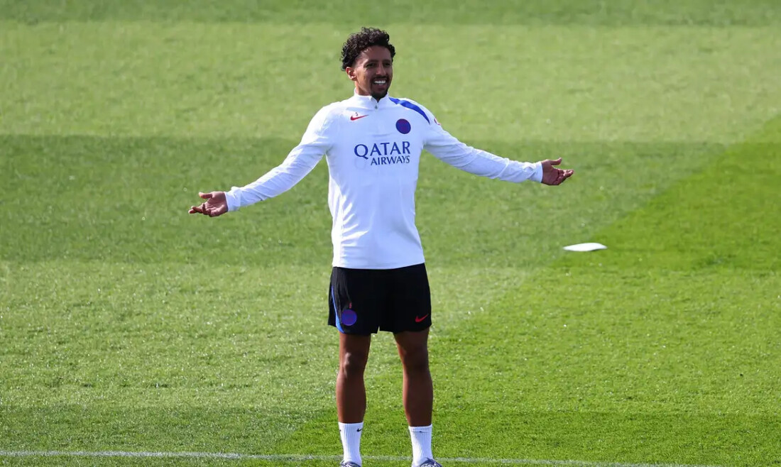 Marquinhos pode fazer 500º jogo pelo PSG contra o Tottenham na quarta