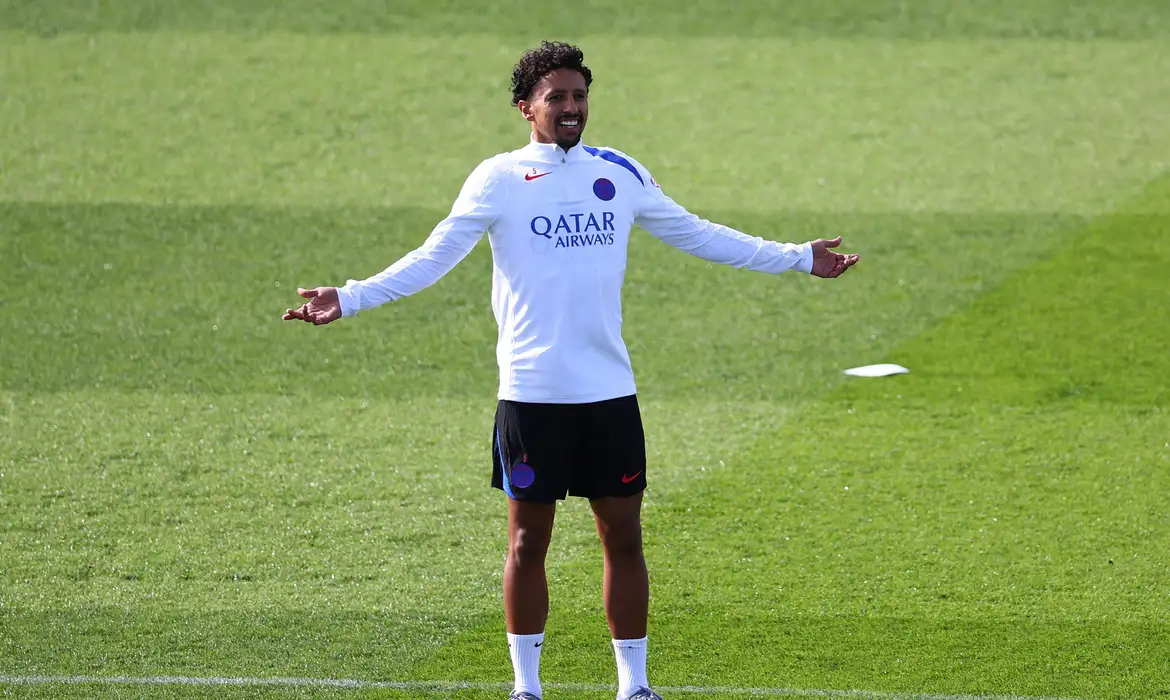 Marquinhos pode fazer 500º jogo pelo PSG contra o Tottenham na quarta