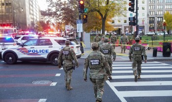 Dois membros da Guarda Nacional são baleados em Washington