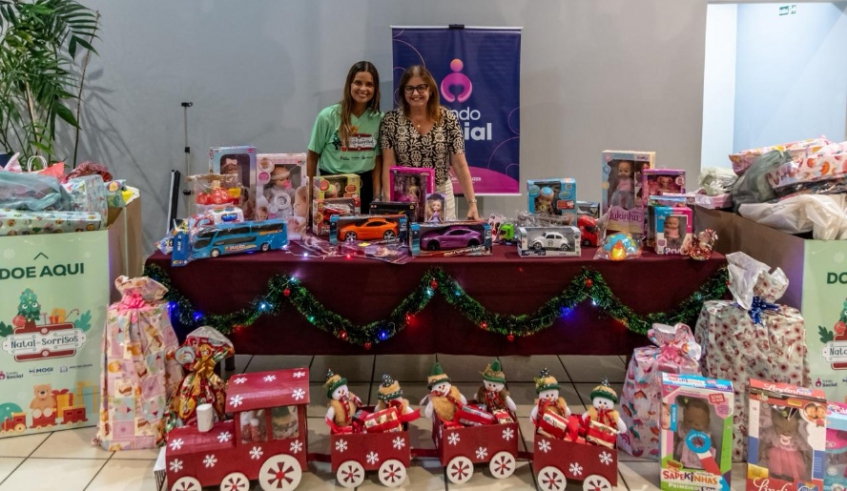Show arrecada cerca de 400 brinquedos para a campanha Natal de Sorrisos de Mogi