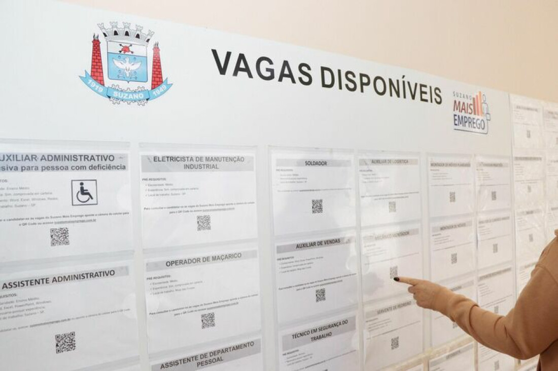 Região tem 7,4 mil vagas de emprego em plataformas municipais 