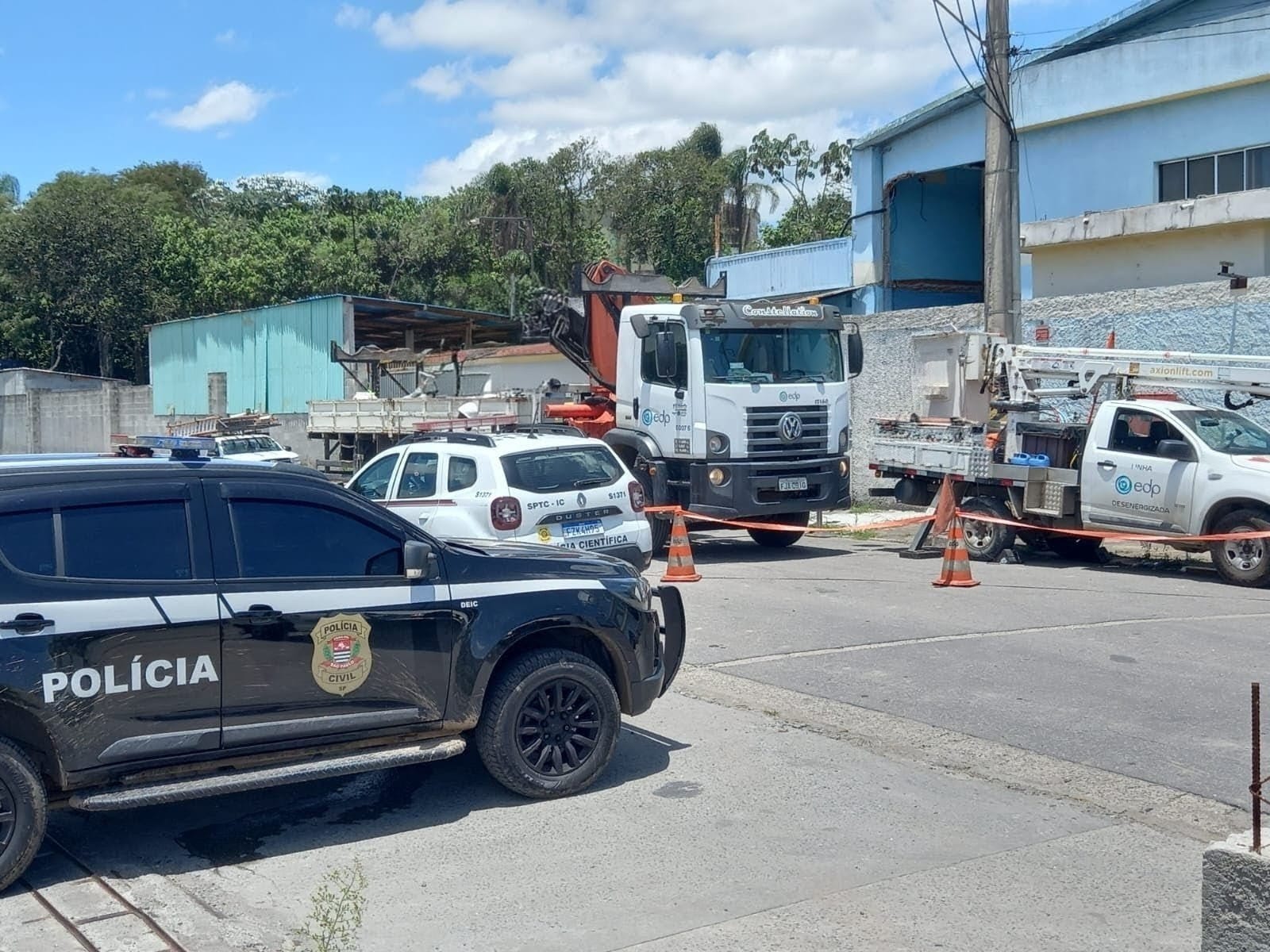 Operação da Polícia Civil descobre furto de energia em metalúrgica de Itaquá