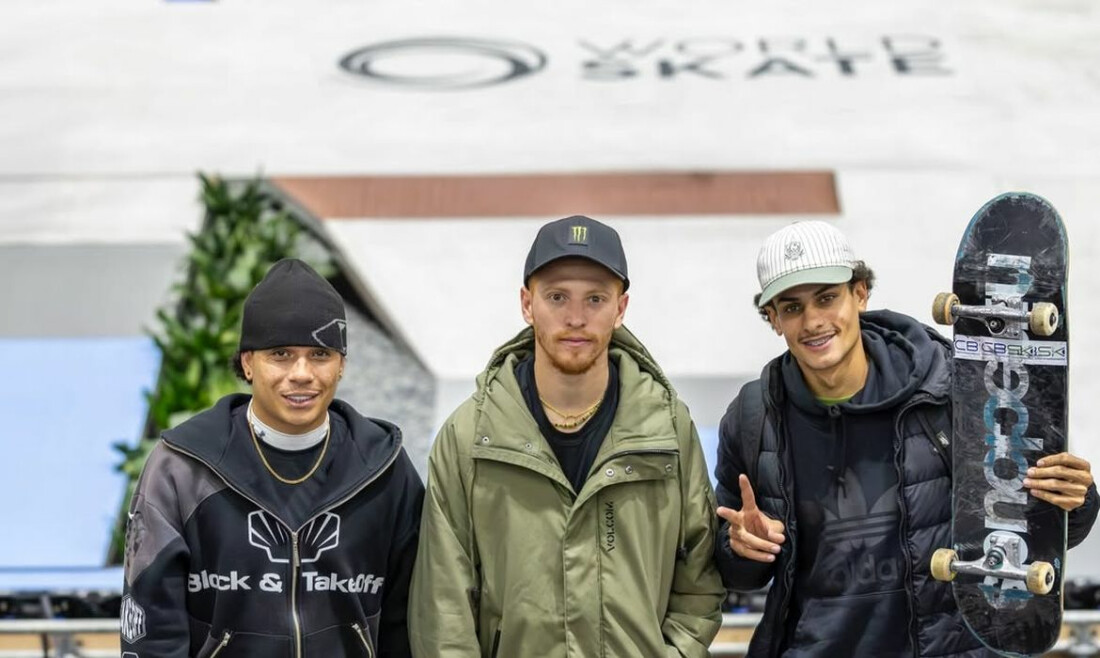 Três brasileiros vão à semi de etapa da Copa do Mundo de skate street