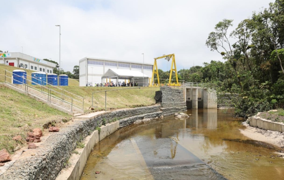 Abastecimento reforço com antecipação de obra de transposição para o Alto Tietê