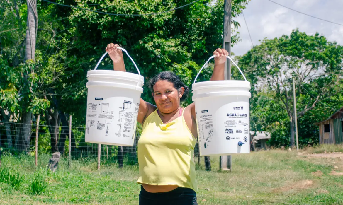 Indígenas recebem 8,3 mil filtros para acesso à água potável