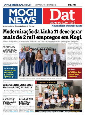 Edição Mogi News / Dat 4 de dezembro de 2025