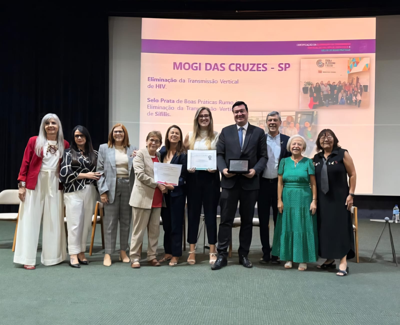 Mogi das Cruzes recebe selos de excelência pelo combate ao HIV e Sífilis 
