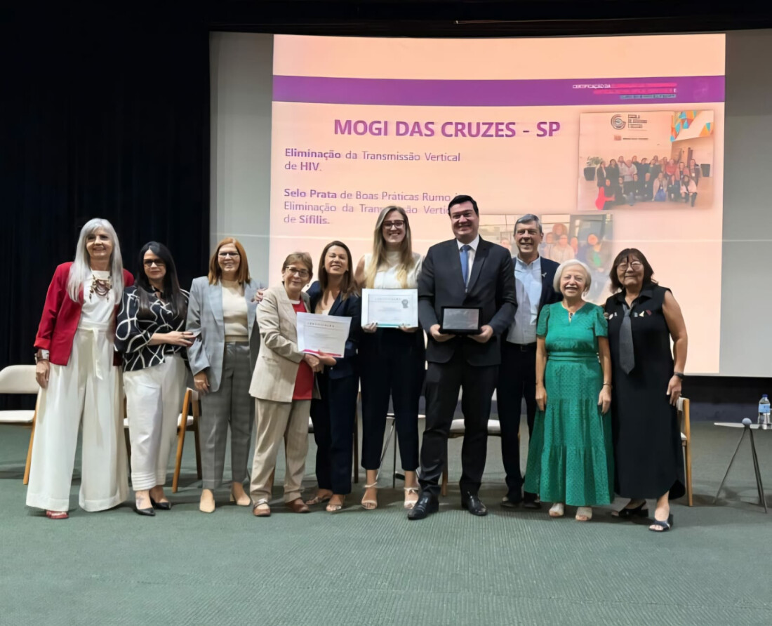 Mogi das Cruzes recebe selos de excelência pelo combate ao HIV e Sífilis 