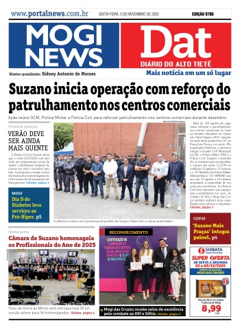 Edição Mogi News / Dat 5 de dezembro de 2025