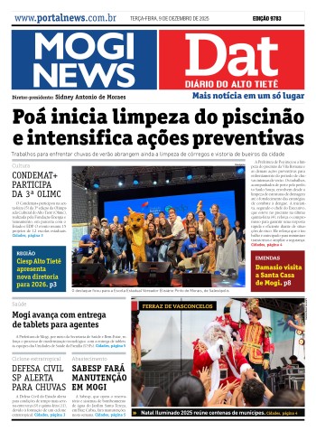 Edição Mogi News / Dat 9 de dezembro de 2025