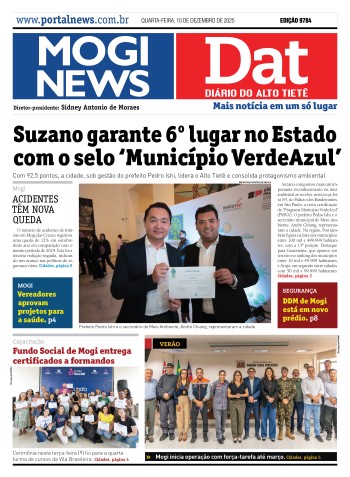 Edição Mogi News / Dat 9 de dezembro de 2025