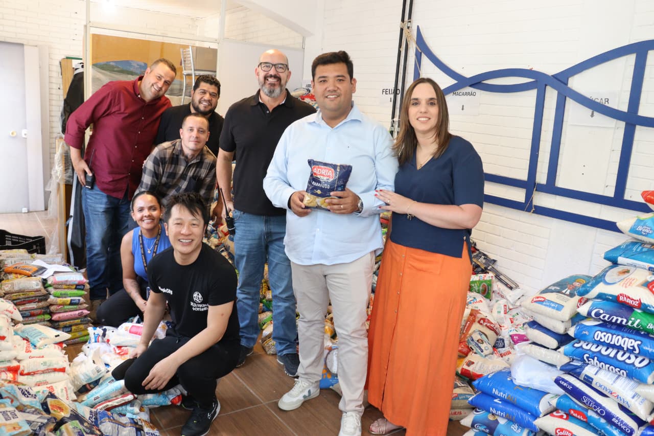 Fundo Social de Suzano recebe três toneladas de alimentos do Parque Magic City