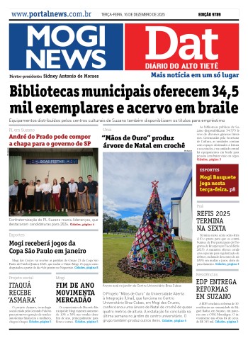 Edição Mogi News / Dat 16 de dezembro de 2025