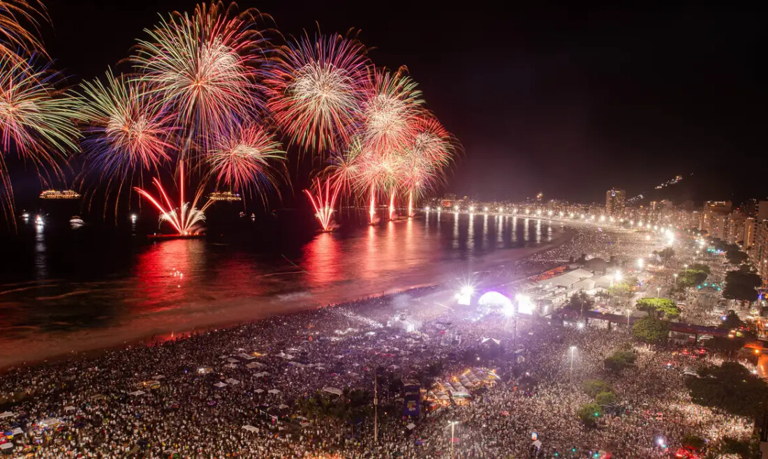Metrô inicia venda de bilhete para réveillon na praia de Copacabana