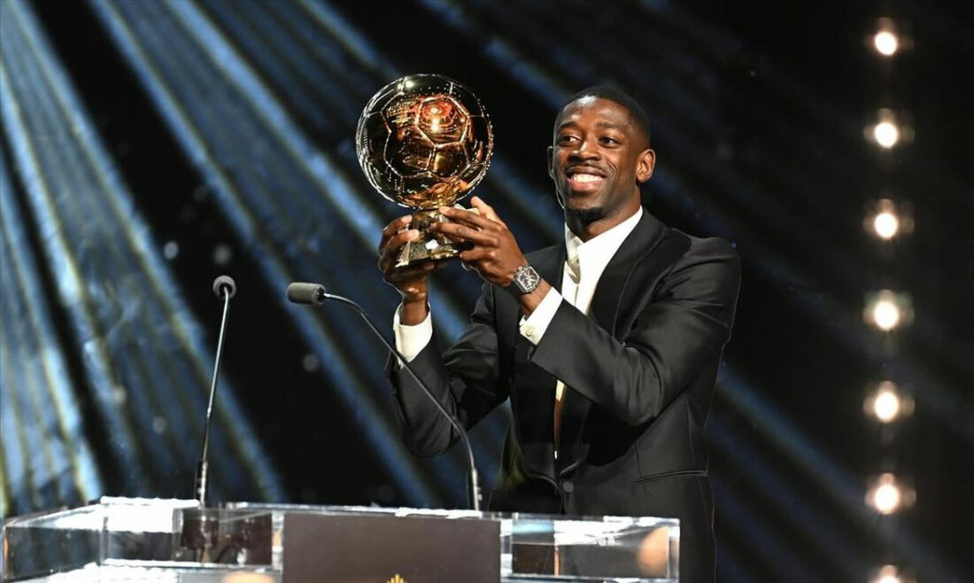 Dembelê e Bonmatí levam Fifa The Best de melhores jogadores do ano