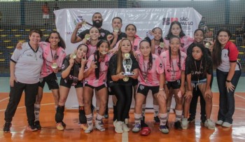 Mogi das Cruzes é campeã da 13ª Copa de Futsal na categoria sub-16 feminina