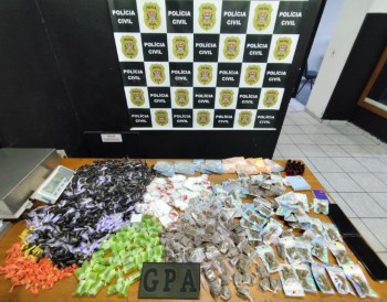 GCM realiza 339 prisões em flagrante e apreende 172 quilos de entorpecentes 