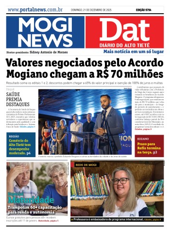 Edição Mogi News / Dat 21 de dezembro de 2025