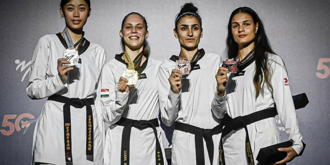 Maria Clara Pacheco é bronze no Mundial de Taekwondo