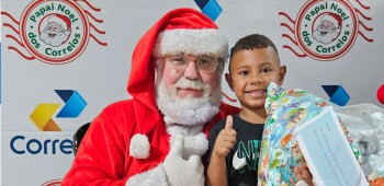 Papai Noel dos Correios realiza 300 mil sonhos de crianças em todo o Brasil