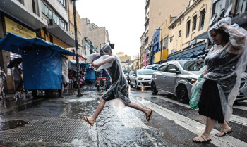 Chuva forte deixa cidade de São Paulo em estado de atenção