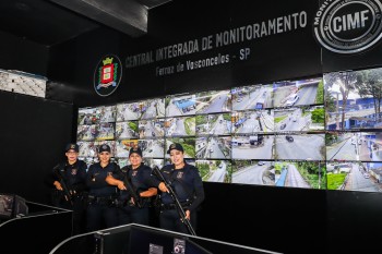 Câmeras de monitoramento ajudam em mais de 100 ocorrências em Ferraz