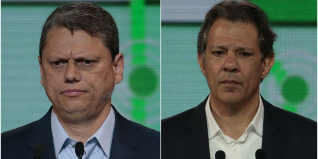 SP: Tarcísio e Haddad vão disputar 2º turno para governador