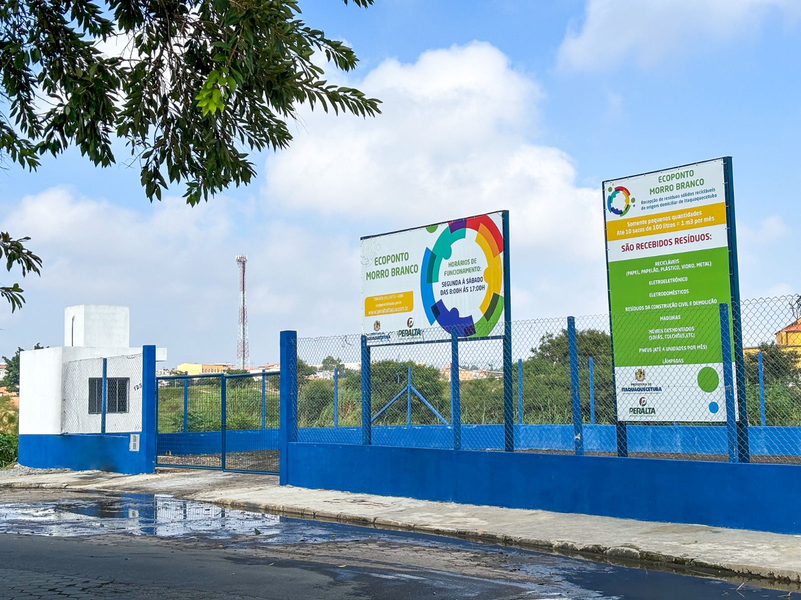 Meio Ambiente de Itaquá recolhe 3 mil toneladas em ecopontos e 135 toneladas de recicláveis