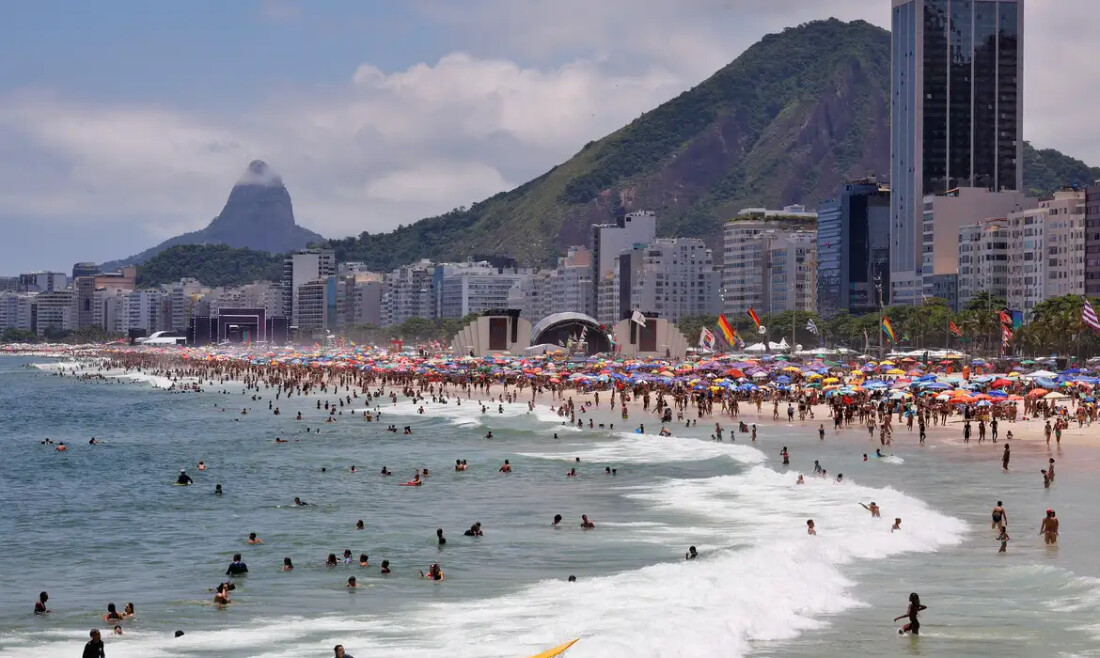 Bombeiros fizeram 1.167 salvamentos em dois dias na orla do Rio