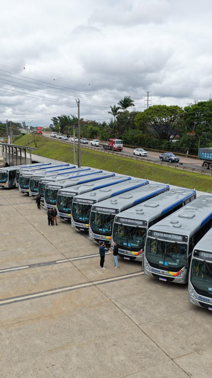 Itaquá moderniza o trânsito e amplia segurança e acessibilidade com novos ônibus