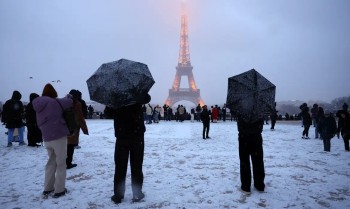 Europa deve sofrer caos em viagens com onda de frio e neve