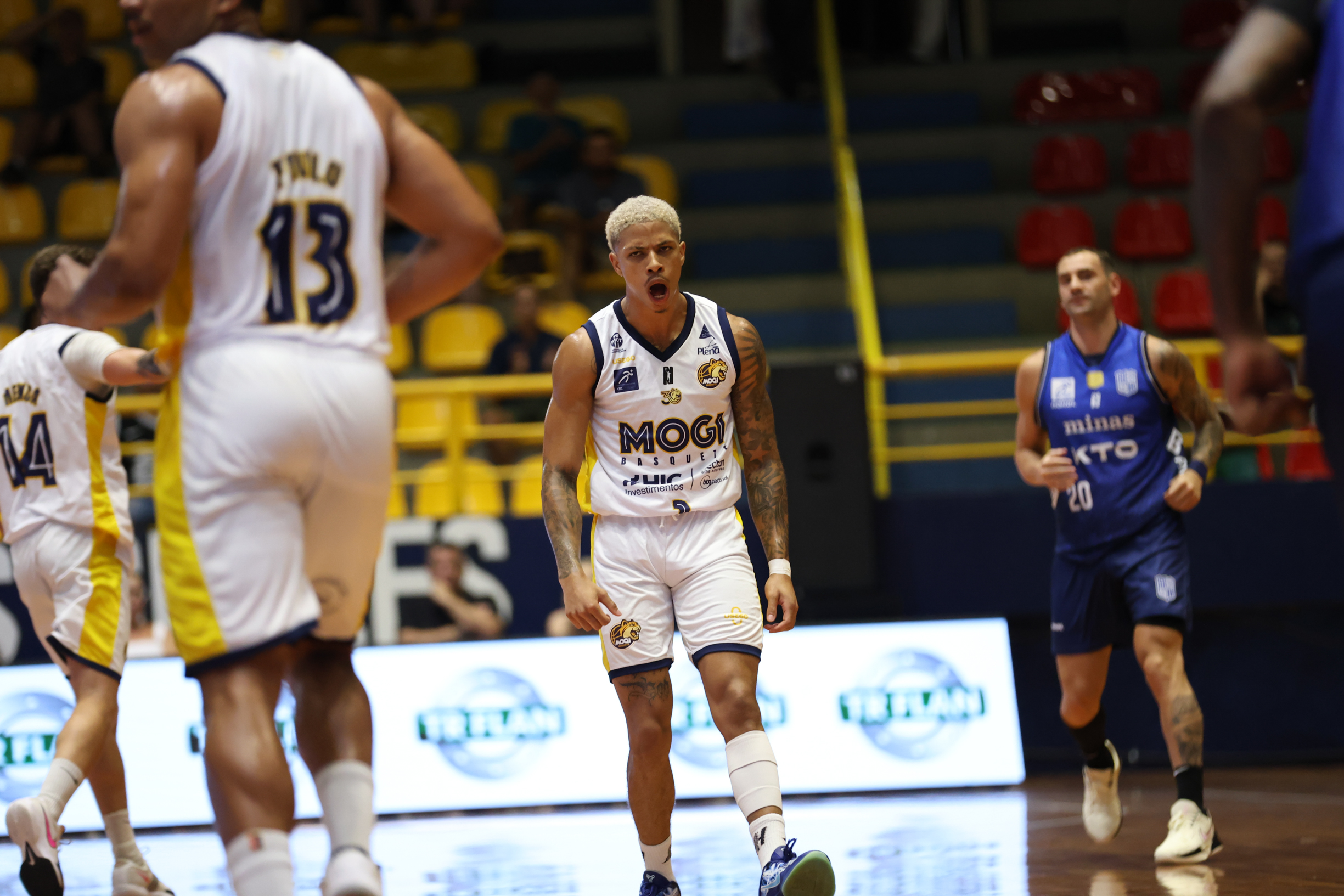 Mogi Basquete vence o Minas e inicia segundo turno do NBB CAIXA com triunfo no Hugão