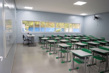 Em Itaquá, obras de duas escolas chegam a 90% de conclusão