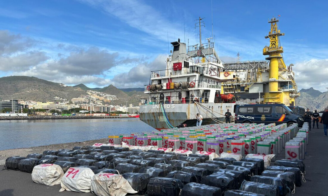 Espanha apreende cocaína a bordo de navio que fez escala no Brasil