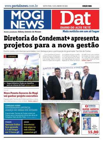 EDIÇÃO MOGINEWS/DAT - 16/01/2026