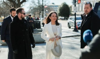 Trump ganha medalha do Nobel da venezuelana María Corina Machado