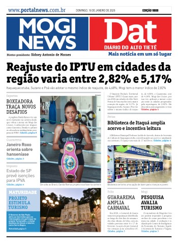 EDIÇÃO MOGINEWS/DAT - 18/01/2026