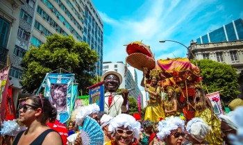 Rio: Cordão do Boitatá estreia no circuito dos megablocos do carnaval