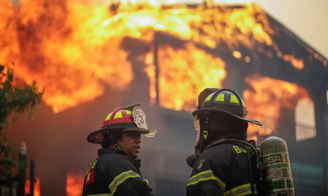 Calor extremo e incêndios florestais deixam 19 mortos no Chile