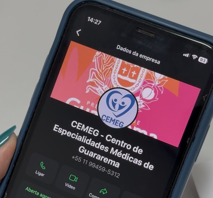Saúde de Guararema passa a enviar avisos de consultas e exames por WhatsApp
