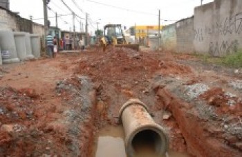 Obra muda cenário no Miguel Badra