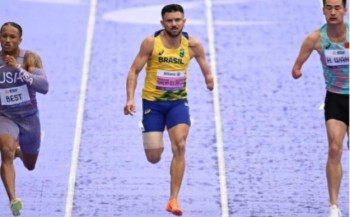 Sesc Mogi das Cruzes recebe o velocista paralímpico Petrúcio Ferreira