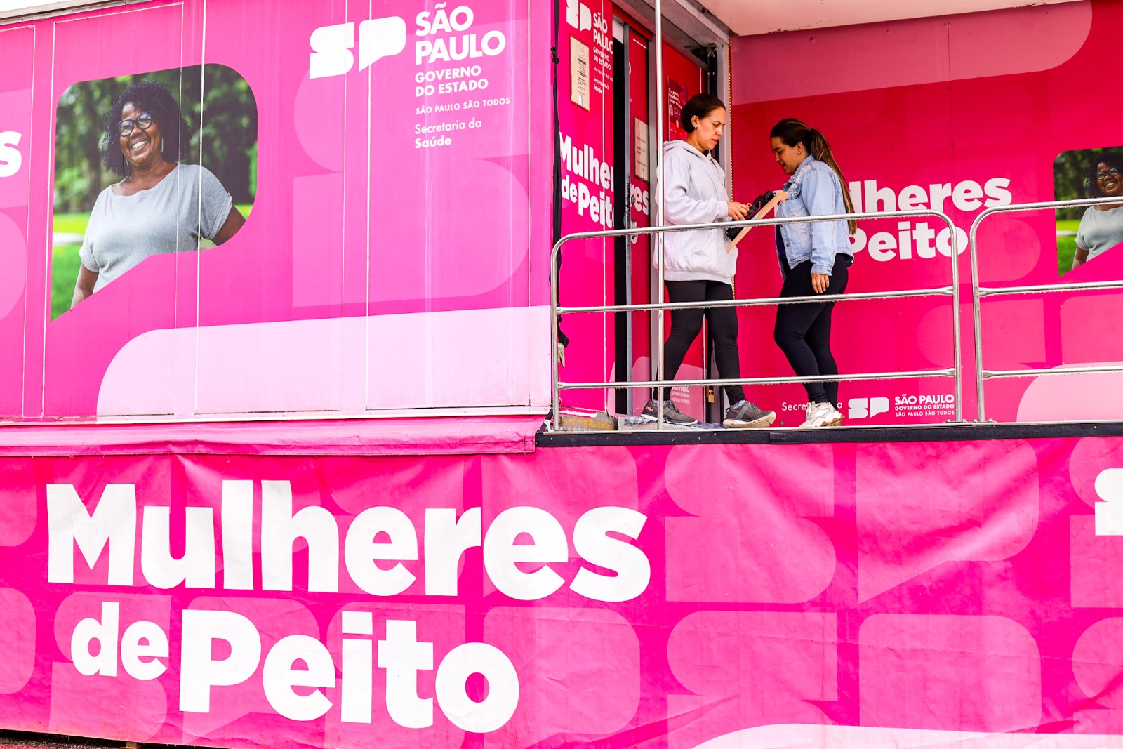 Carreta Mulheres de Peito segue com realização de mamografias em Guararema