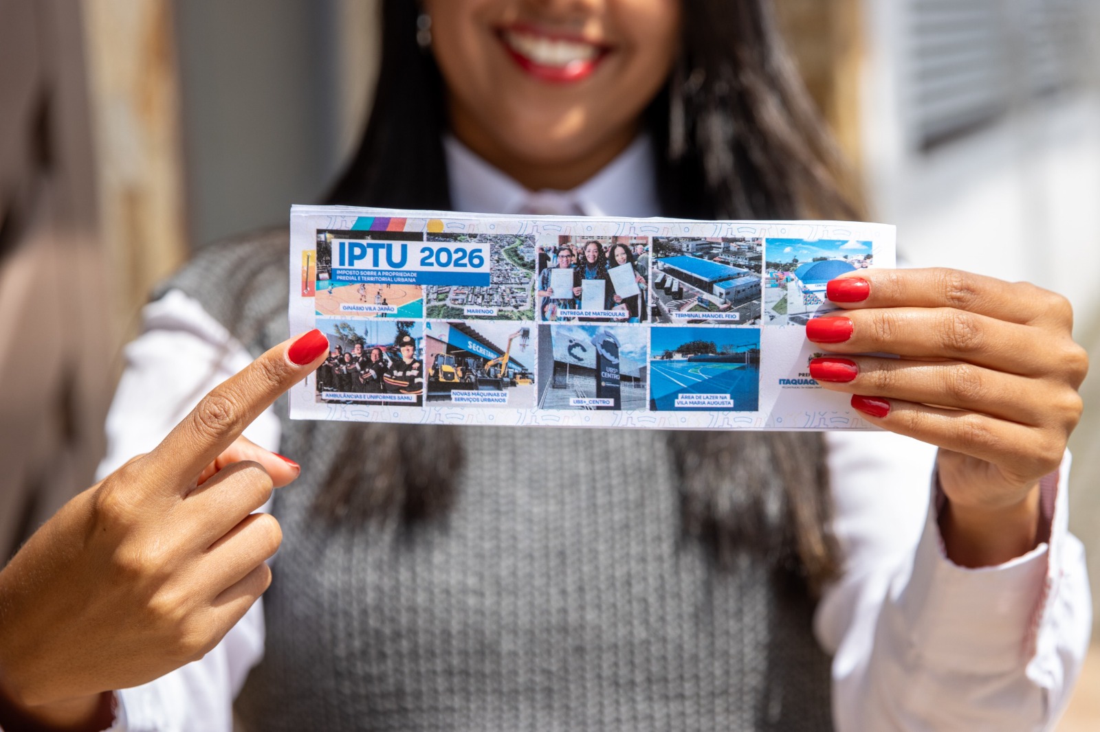 Itaquá inicia entrega dos carnês do IPTU 2026