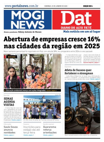 EDIÇÃO MOGINEWS/DAT - 25/01/2026