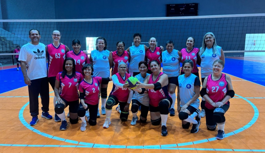 Mogi participa da Final Nacional da Superliga de Voleibol da Melhor Idade, no Mato Grosso