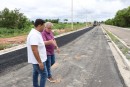 Prefeito vistoria obras da avenida Senador Roberto Simonsen e do Rodoanel