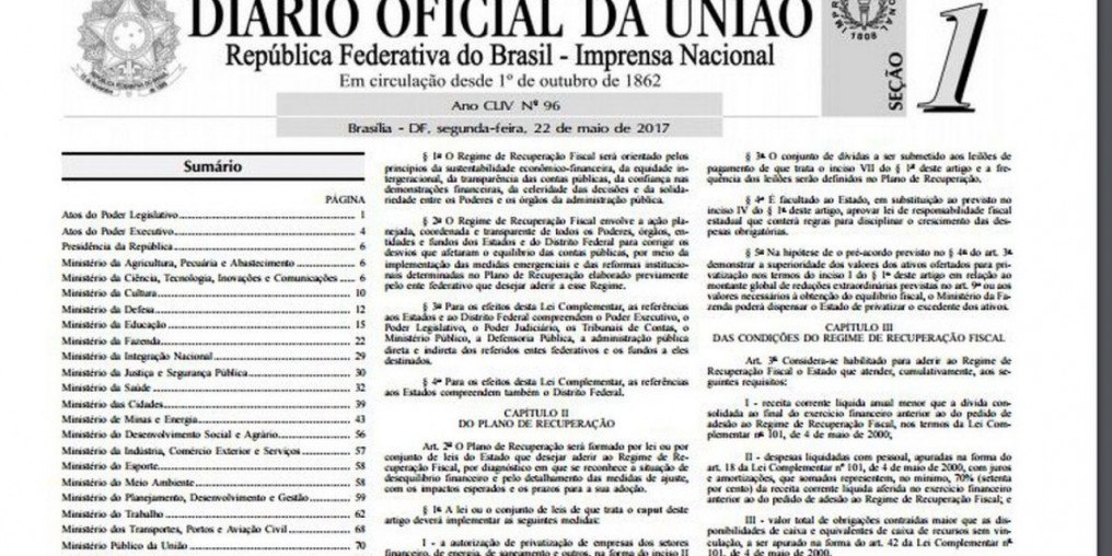Diário Oficial da União completa 160 anos de circulação ininterrupta